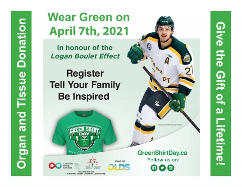 Be Inspired - Green Shirt Day